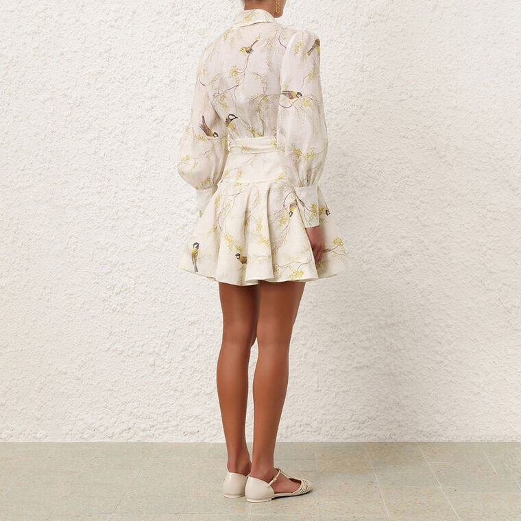 Wrap Mini Dress image number null