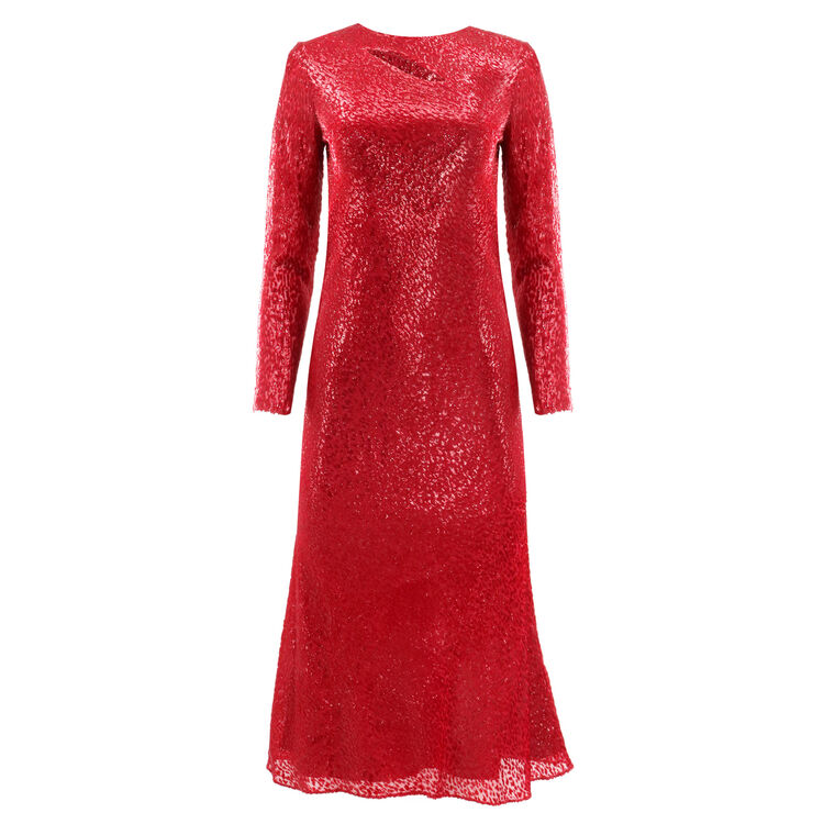 Fil Coupe Midi Dress image number null