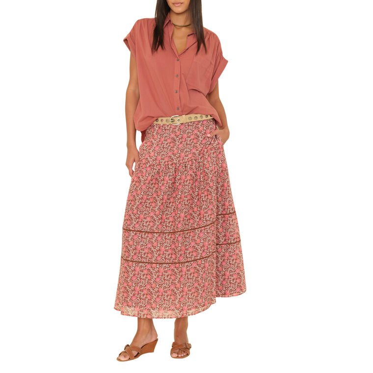 Agatha Midi Skirt image number null