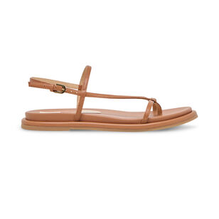Dallen Flat Footbed Leather Sandal