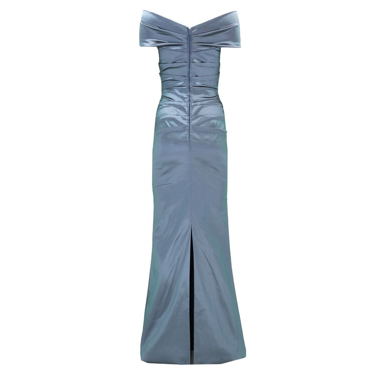 Stretch Taffeta Gown image number null