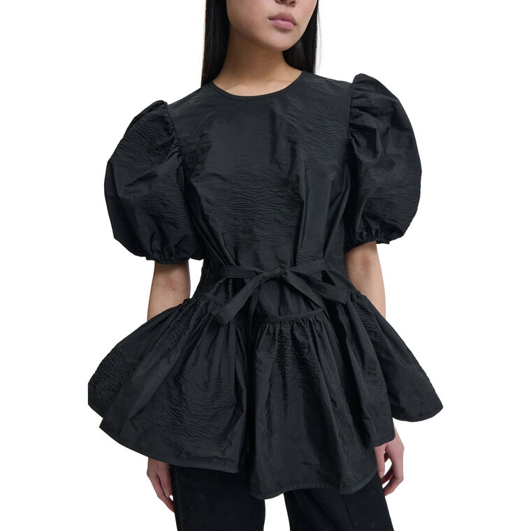 Bale Short Sleeve Borus Jacquard Top image number null