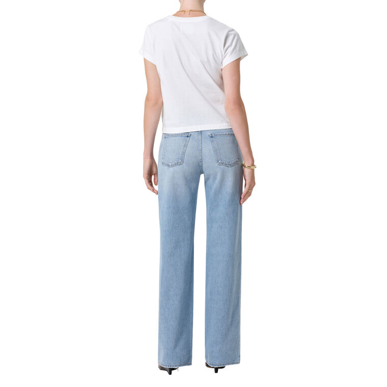 Annina High Rise Straight-Leg Jean image number null