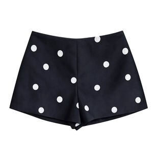 Nardonne Tailored Polka Dot Shorts