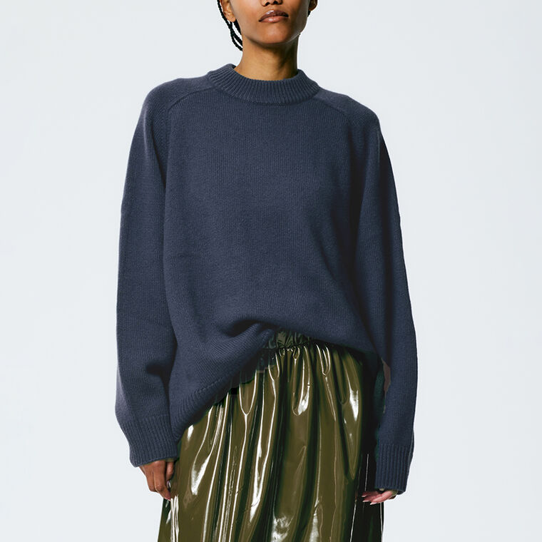 Cashmere Oversized Pullover image number null