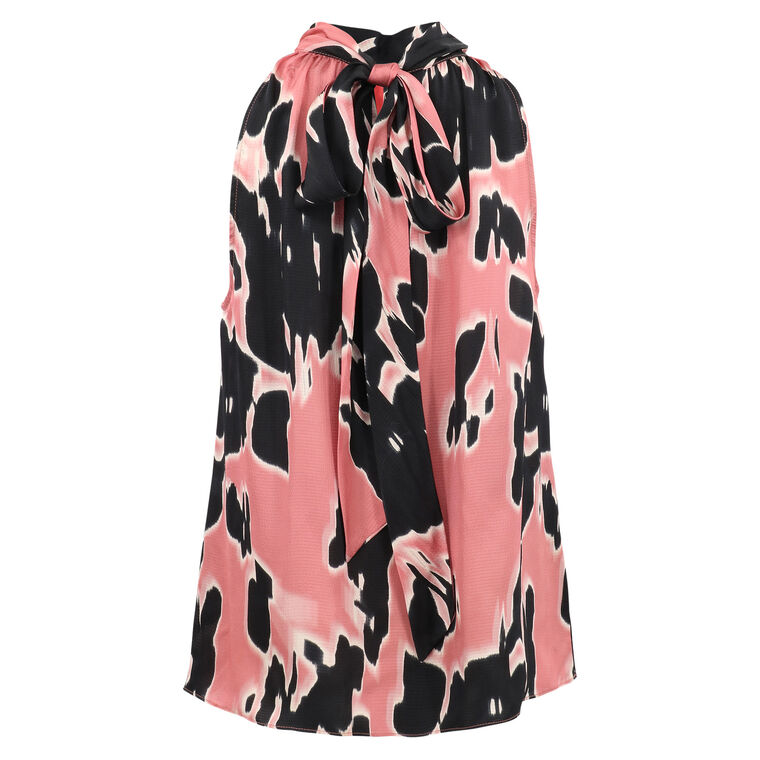 Kendall Printed Halter Top image number null
