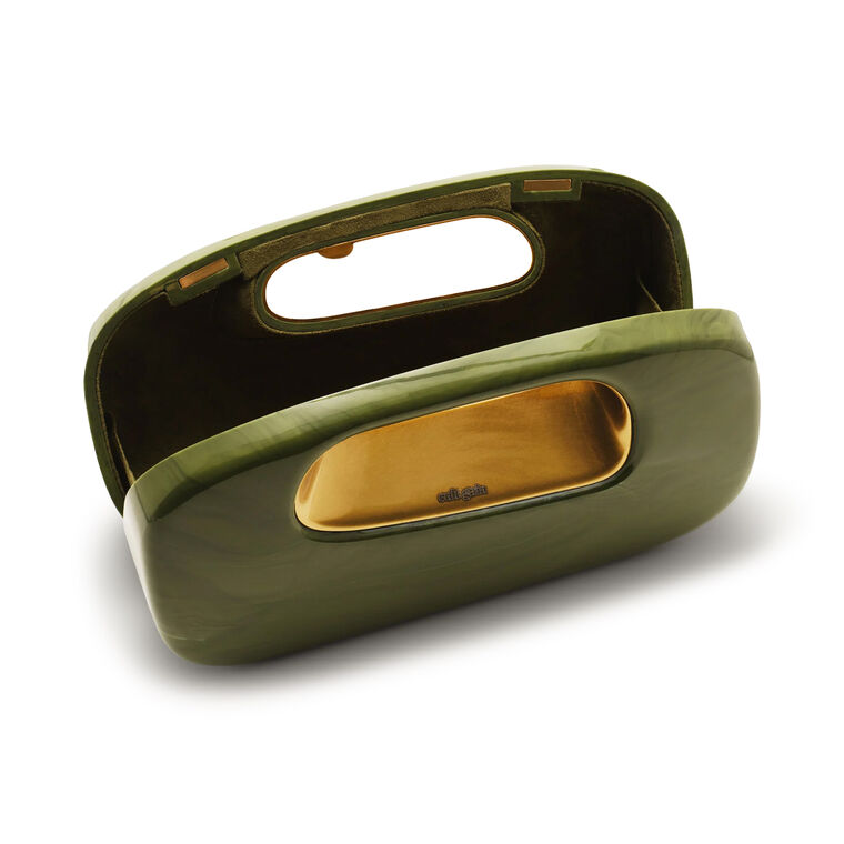 Amara Top Handle Clutch image number null