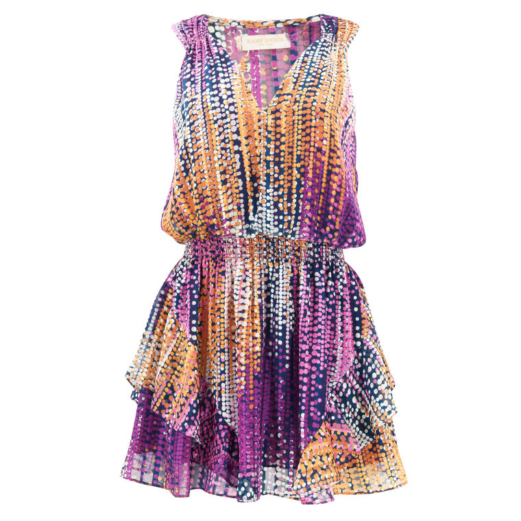 Leota Smocked Mini Dress image number null