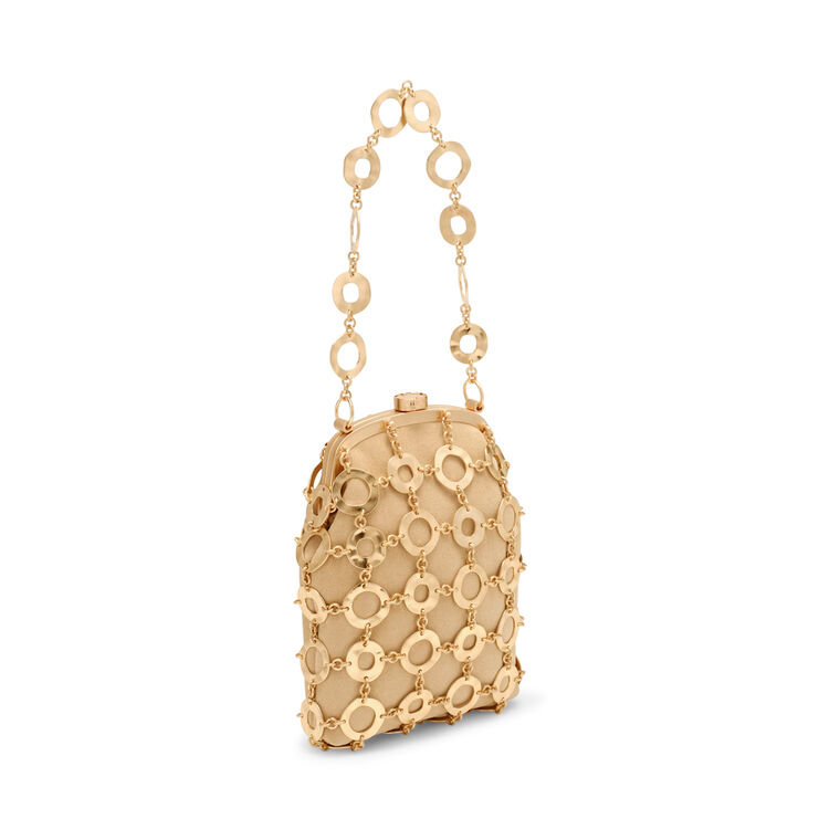 Brielle Caged Overlay Wristlet image number null