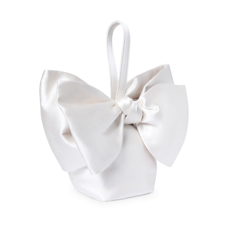 Ruby Satin Bow Bag image number null