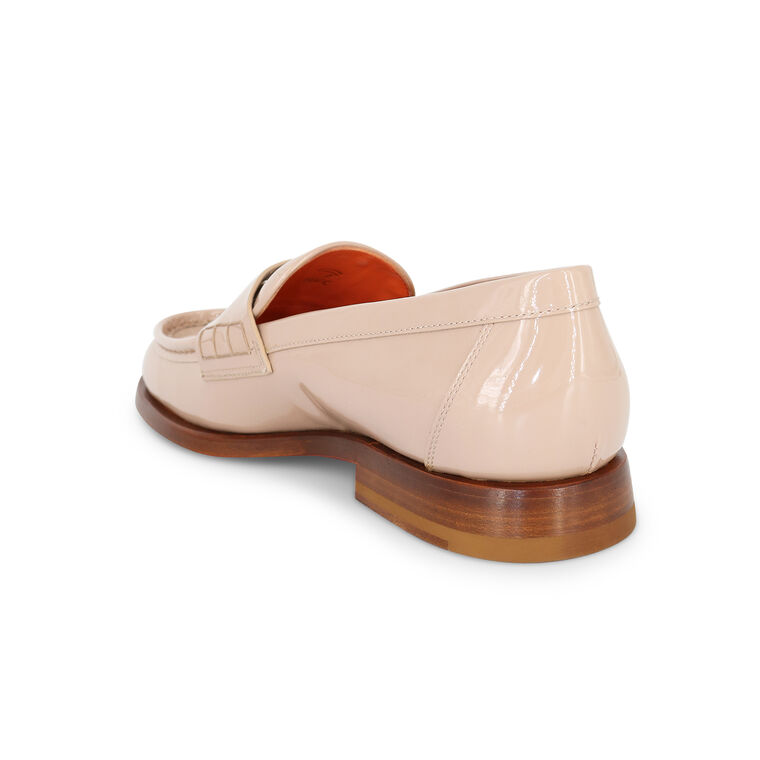 Burnished Leather Loafers image number null