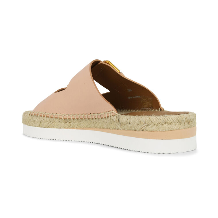 Glyn Dual-Buckle Espadrille Sandal image number null