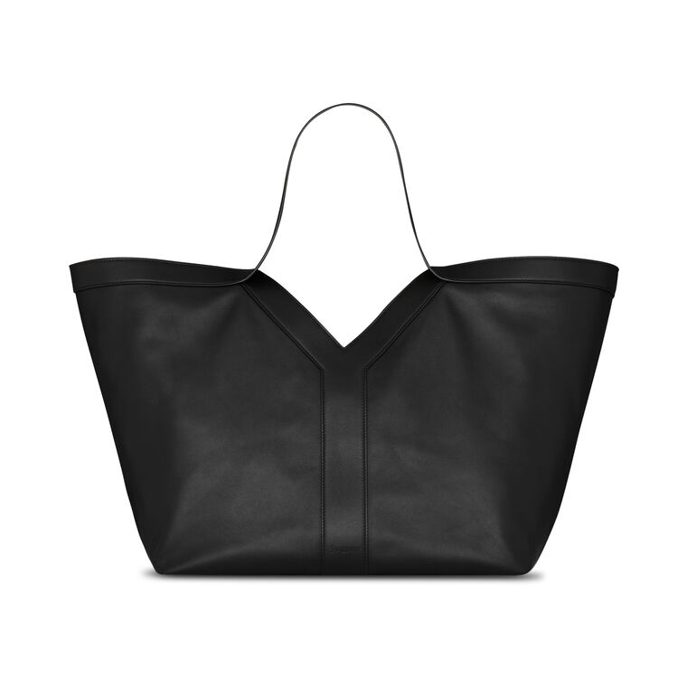 Y Leather Tote Bag image number null