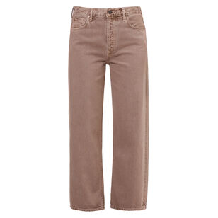 Ren Cropped High-Rise Wide-Leg Jeans