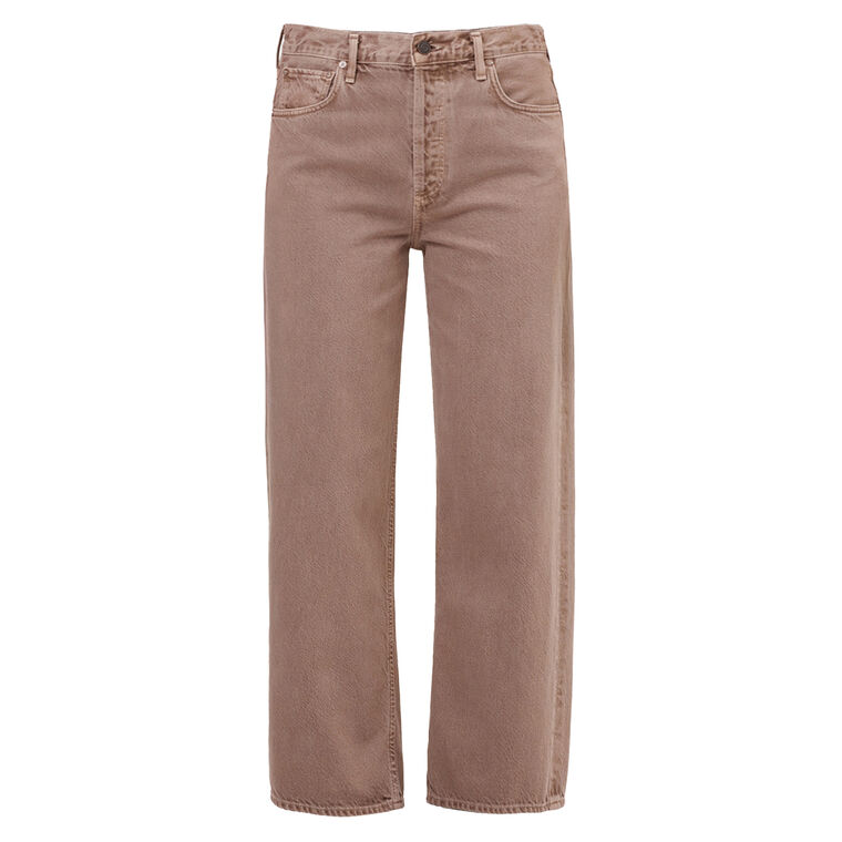 Ren Cropped High-Rise Wide-Leg Jeans image number null