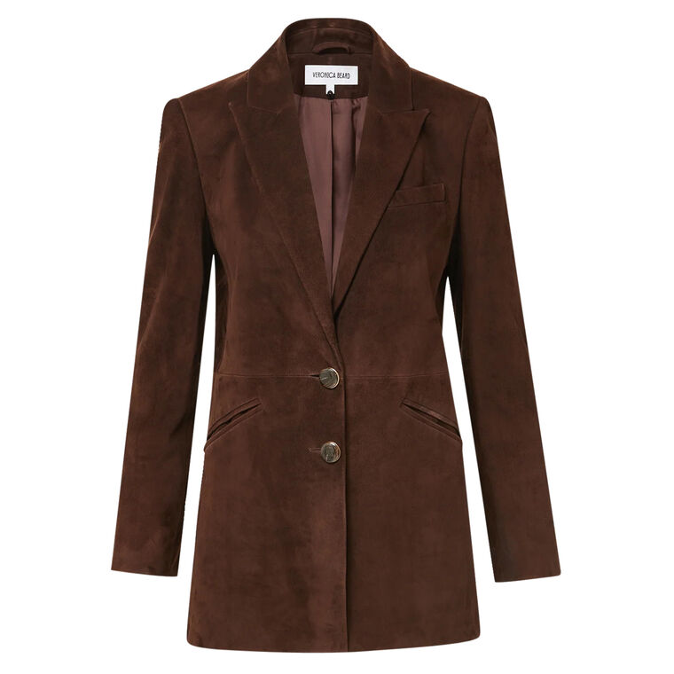 Maci Suede Dickey Jacket image number null