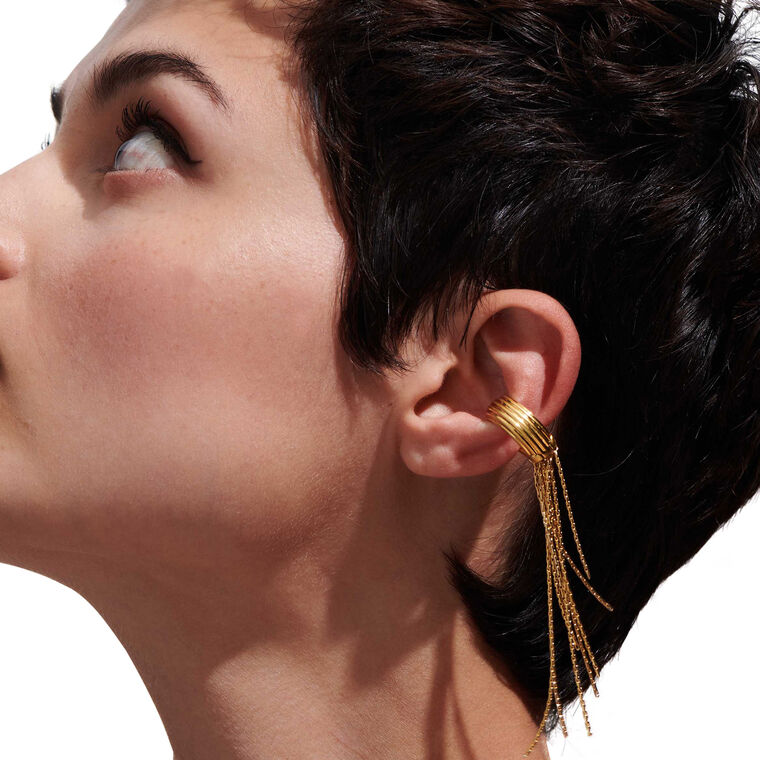 Astrid Fringe Ear Cuff image number null