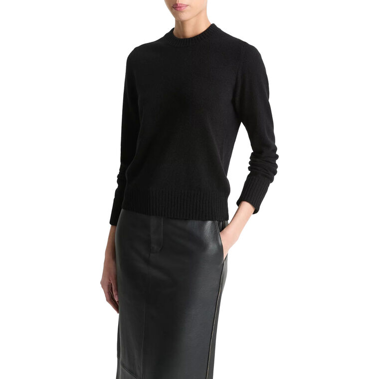 Classic Crew Neck Cashmere Sweater image number null