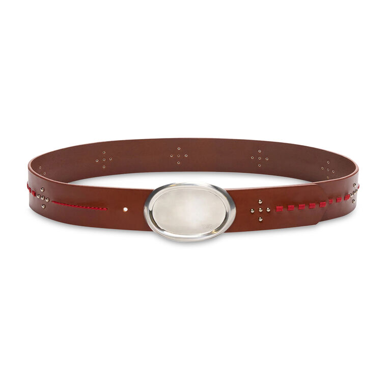 Buckle Bunny Belt With Crystals image number null