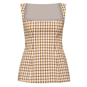 Edrika Sleeveless Squareneck Top