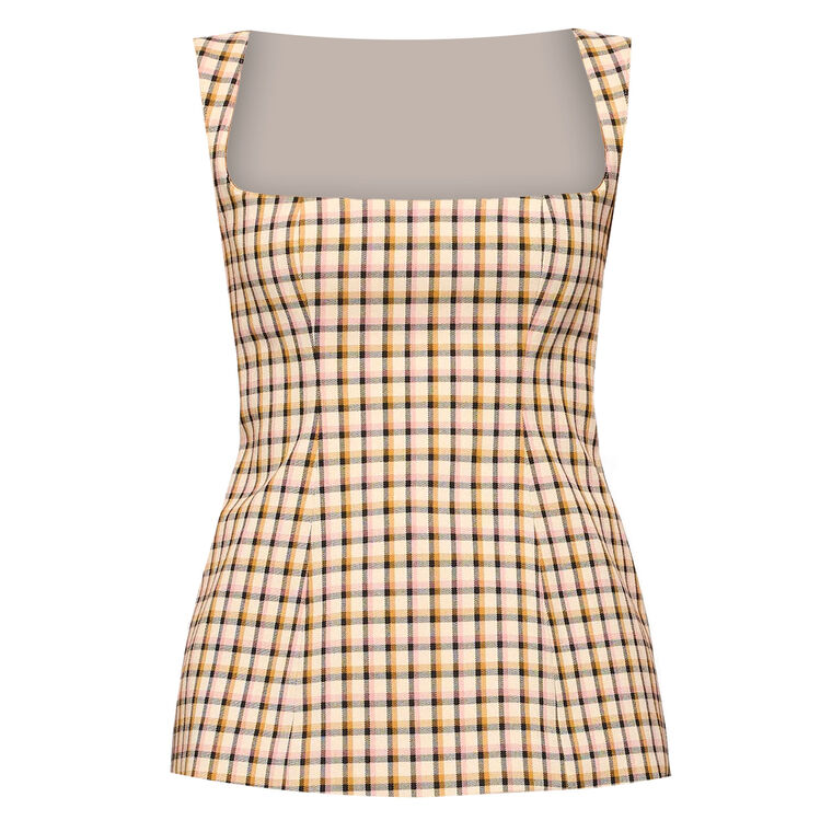 Edrika Sleeveless Squareneck Top image number null