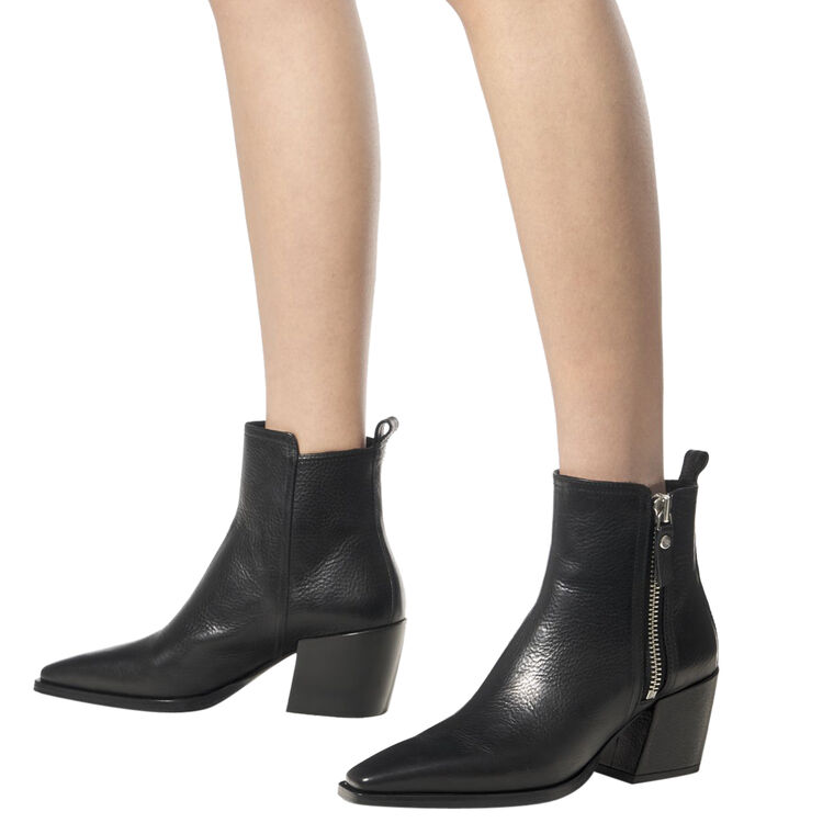 Abigail Ankle Boot With Zip Detail image number null