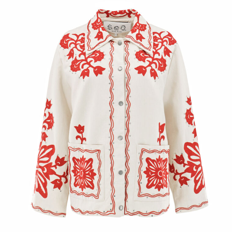 Liliana Applique Jacket image number null