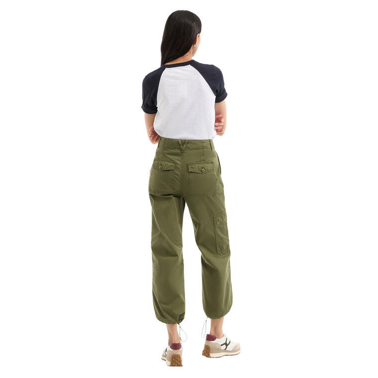 Mandy High-Waisted Cargo Pocket Parachute Pant image number null