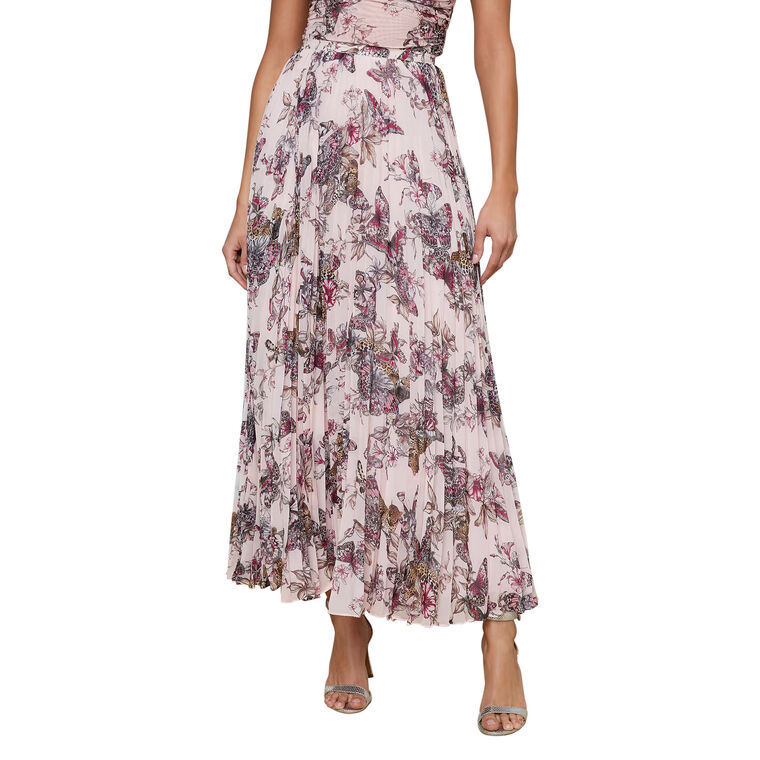 Torin Pleated Maxi Skirt image number null