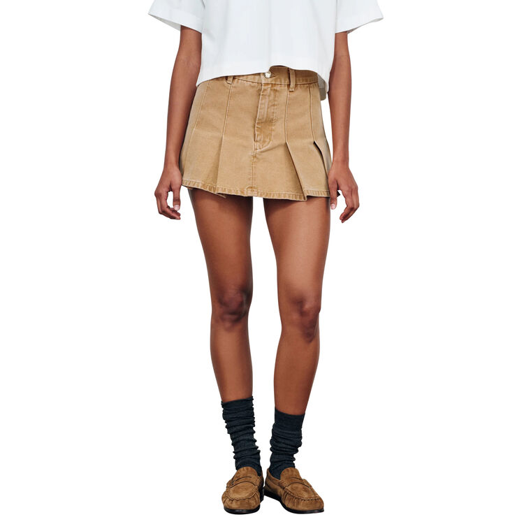 The Kenna Mini Skirt image number null