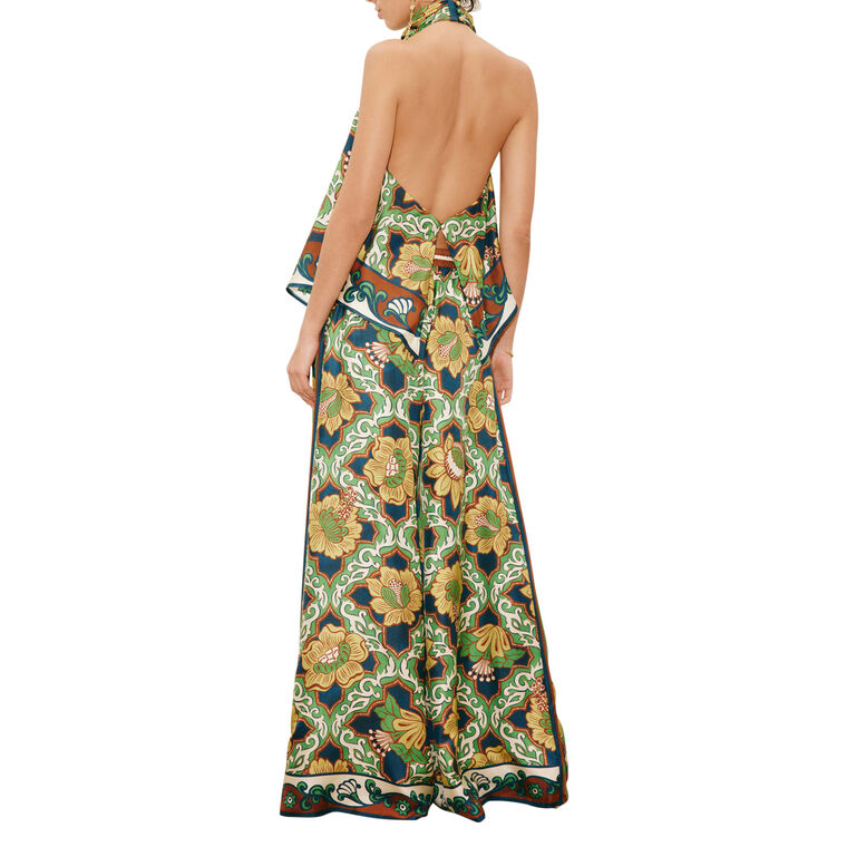 Liana Silk Palazzo Pant image number null