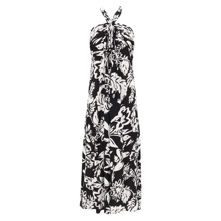 Elenor Halter Maxi Dress image number null