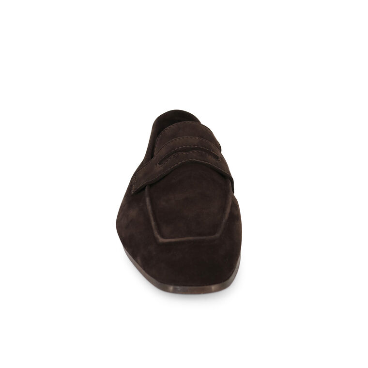 Essenziale Classic Suede Penny Loafers image number null