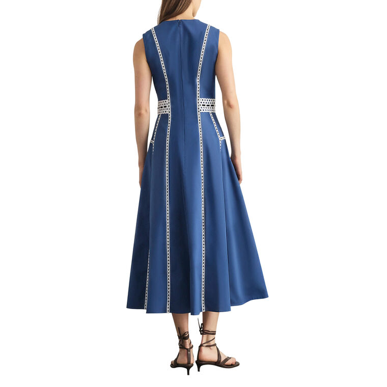 Sloane Sleeveless Crewneck Midi Dress image number null