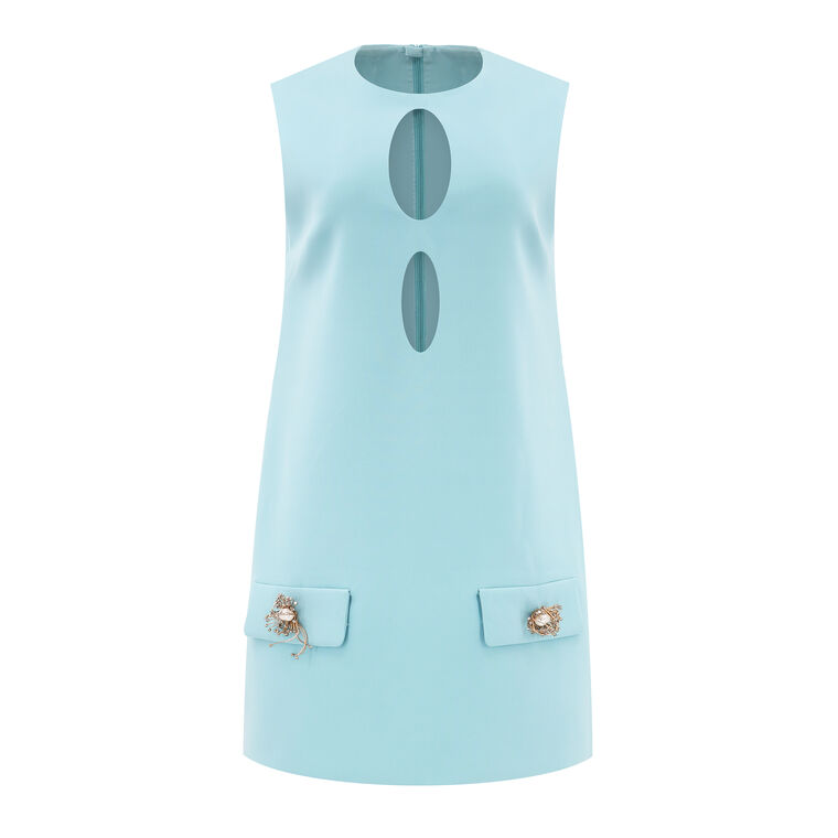 Krystle Cut-Out Embellished Pocket Dress image number null