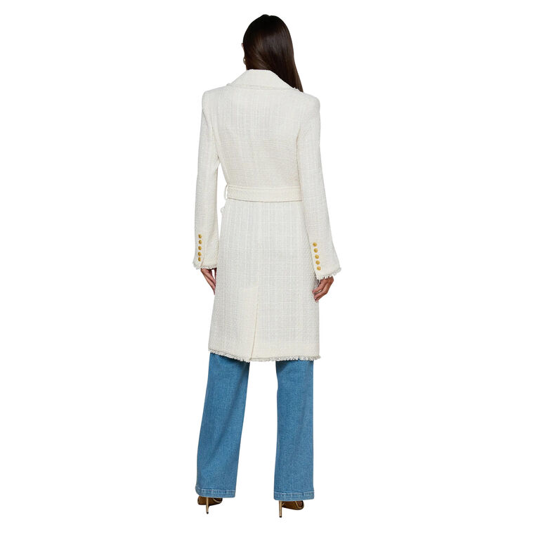 Cooper Unlined Tweed Trench Coat image number null