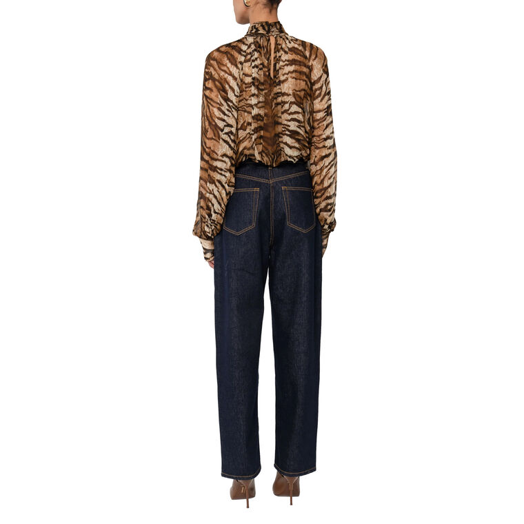 Zenia Long Sleeve High Neck Top image number null
