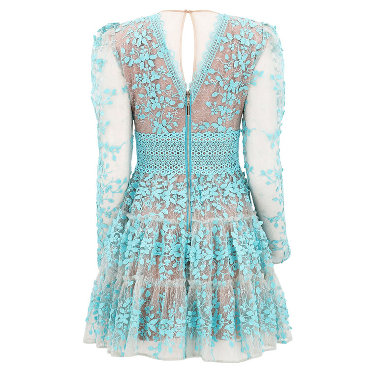 Megan Long Sleeve Mini Dress image number null