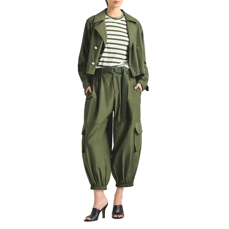 Tamsin Cropped Balloon Cargo Pant image number null