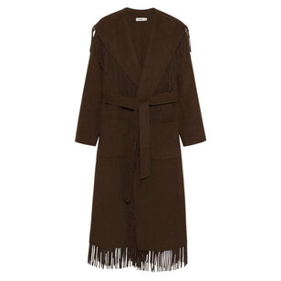 Carrie Fringe Robe Coat