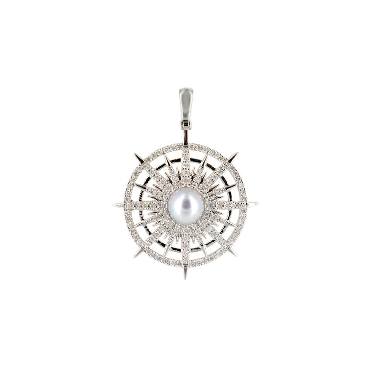 Circle Starburst Pendant image number null