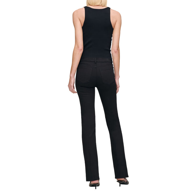 Mara Mid Rise Ankle Straight-Leg Jeans image number null