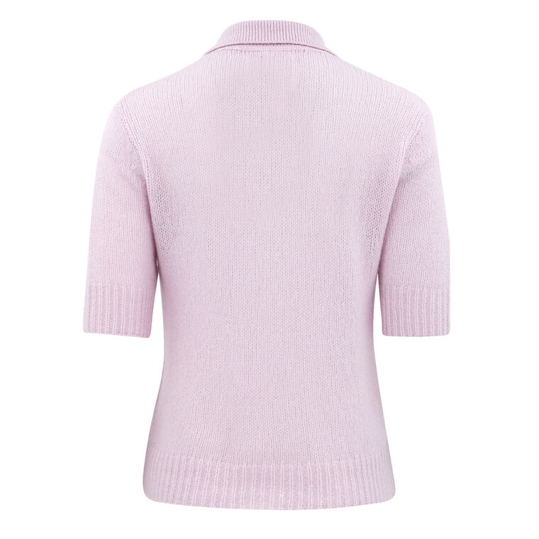 Masy Collared Cashmere-Silk Blend Sweater image number null