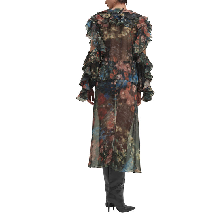 Petalo Midi Skirt image number null