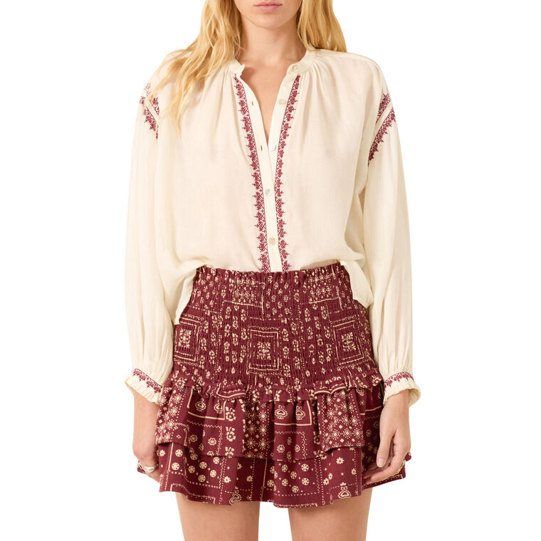 Poet Snow Beam Blouse image number null