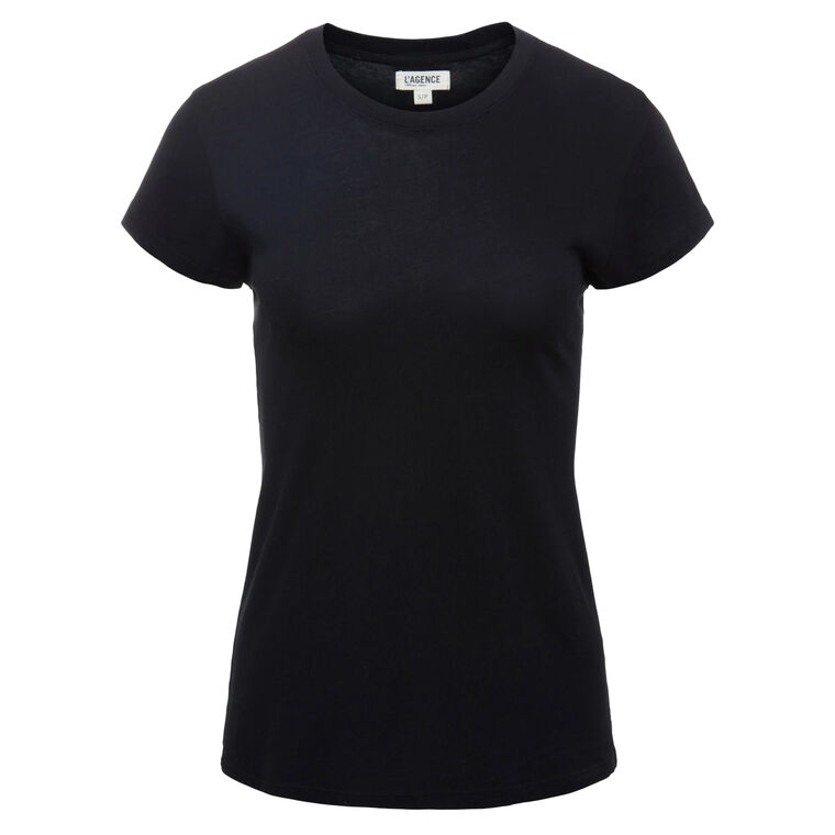 Ressi Fitted Crew Neck Tee image number null