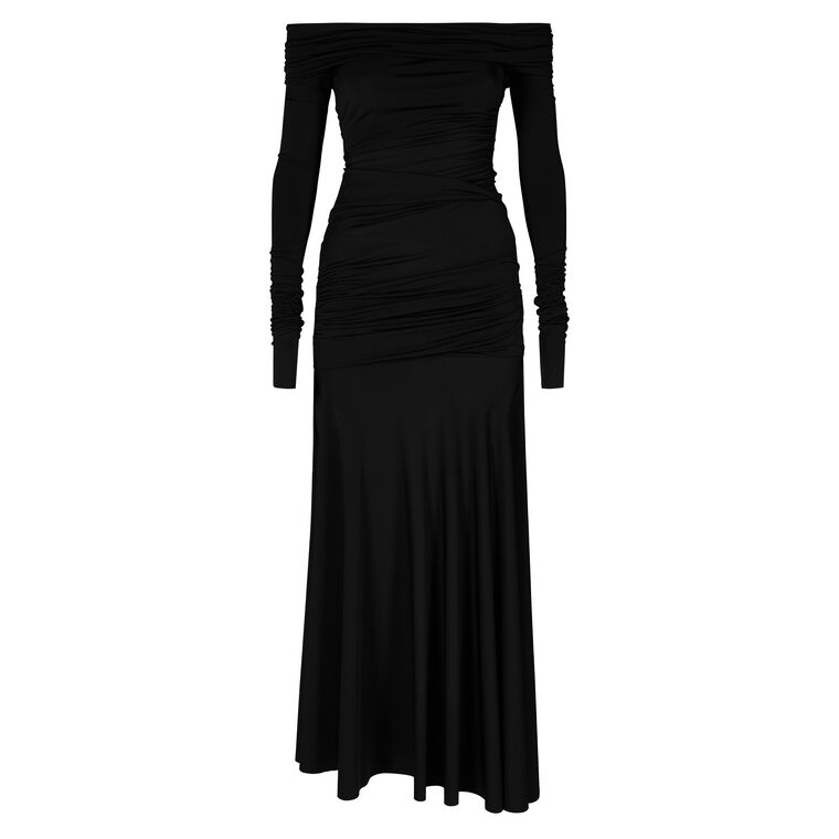 Vinca Long Sleeve Midi Dress image number null