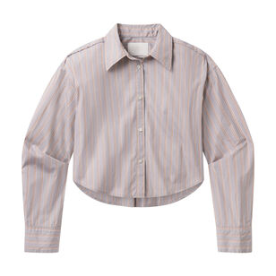Ana Cropped Button Front Shirt