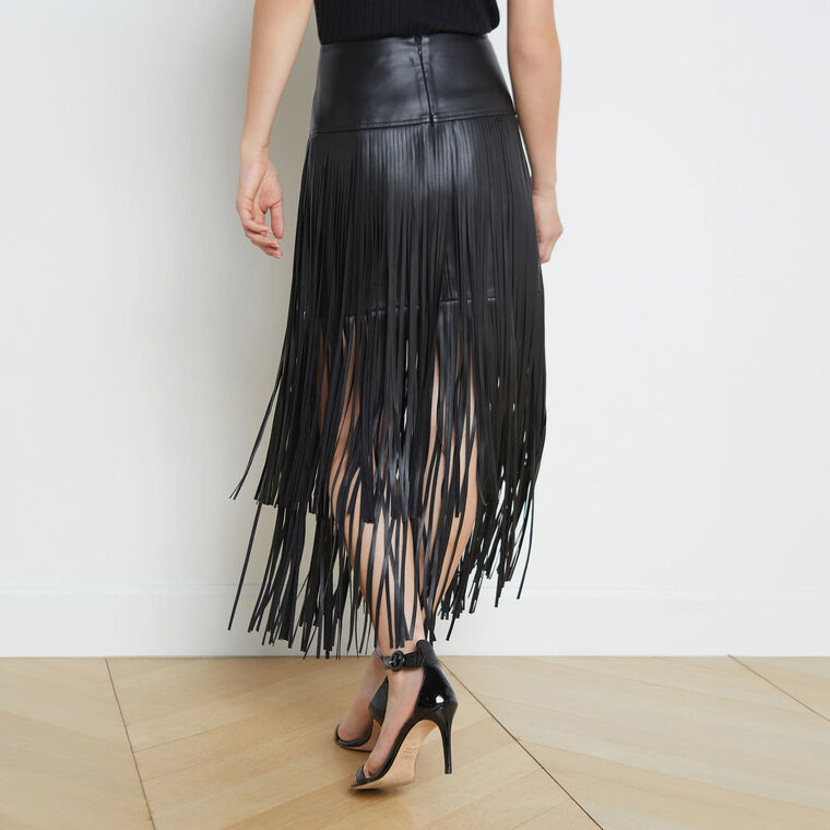 Karolina Fringe Skirt image number null