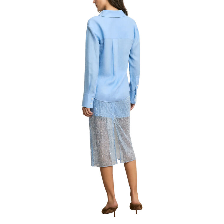 Perezzi Long Sleeve Button-Down Shirt image number null